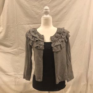 Charcoal sequin tank